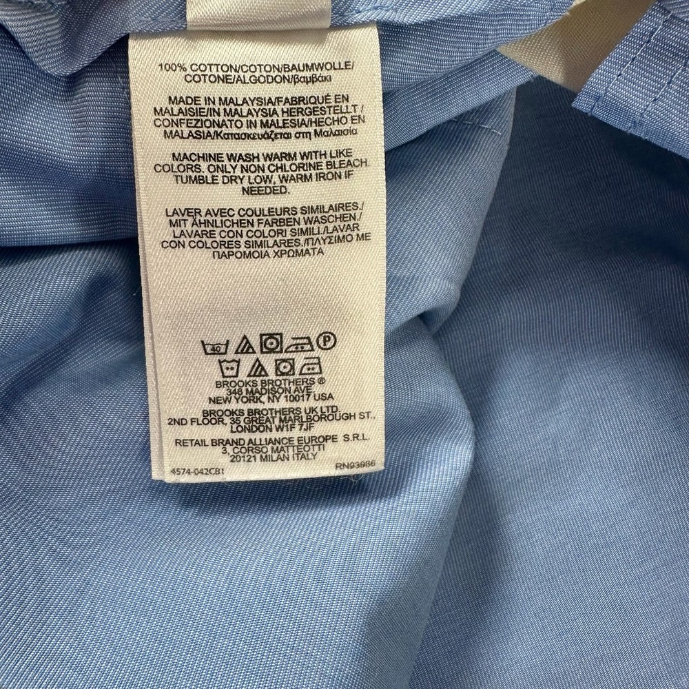 Brooks Brothers‎ Advantage Chino Mens Shorts W35 Pleated Flat Light Weight READ - Picture 6 of 12